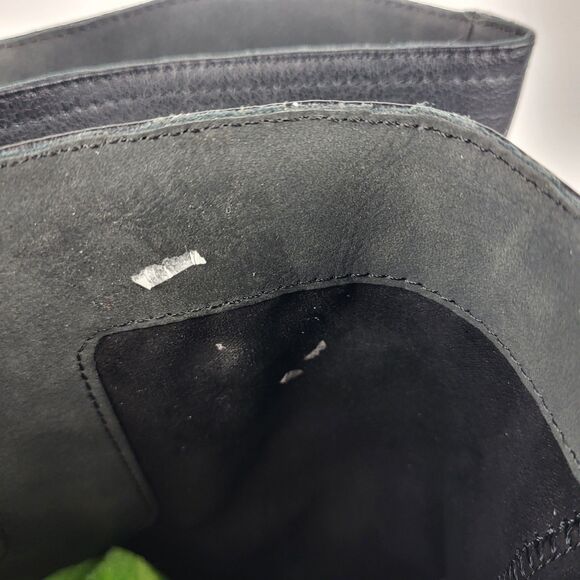 Zodiac Iggy Womens Wedge Tall Knee High Boots Side Zip Black size 8M - Picture 12 of 16